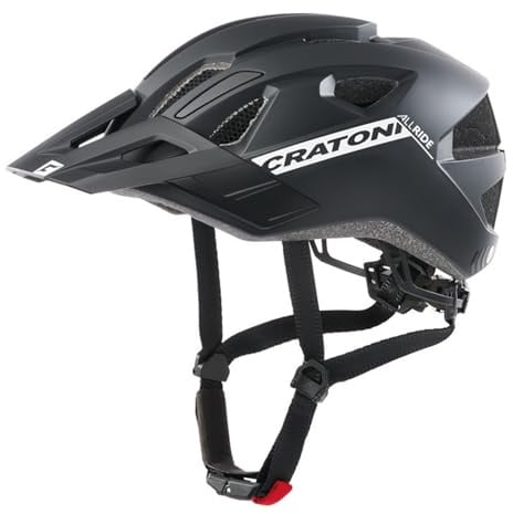 Cratoni Allride MIPS Black Uni 53-59 cm Moutainbikehelm Fahrradhel, Bikehelm 360 Grad Größenverstellsystem