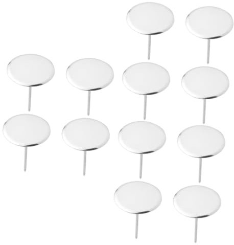 OKUMEYR 3sets DIY Cake Decorating Tools Cake Flower Nails Stainless Steel Flour Nails for Baking Icing Decorating Supplies 4pcs*3