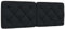 vidaXL Kopfteil-Kissen Schwarz 140 cm Stoff, Kopfteilkissen, Kopfkissen, Lesekissen, Kopfteilpolster, Rückenkissen, Kissen-Kopfteil, Kopfteil Polster