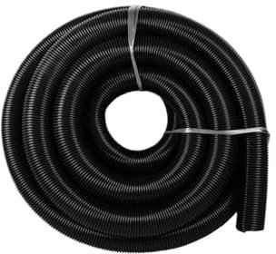 Tubo for aspirapolvere Diametro interno 32/38/40/50mm Tubo filettato Fabbrica Connettore a soffietto for Aspirapolvere Tubo a vuoto(3m Black Hose(40mm))