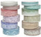 Songdao 12 rouleaux Motifs de dentelle Washi Tape Ruban Adhésif Papier Floral Décoratif Masking Tape pour Scrapbooking Artisanat de Bricolage