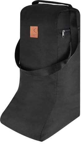 Granori Stiefeltasche für Reitstiefel, Stiefeletten und Chaps | Wasserabweisende und robuste Reitstiefeltasche mit Schultergurt, geräumigem Hauptfach und großer Öffnung zum einfachen Bepacken