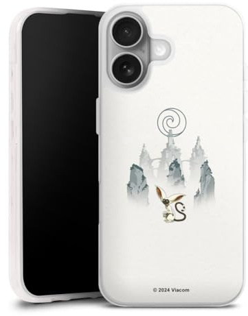 Silikon Hülle kompatibel mit Apple iPhone 17 Case transparent Handyhülle Avatar - Der Herr der Elemente Momo Offizielles Lizenzprodukt