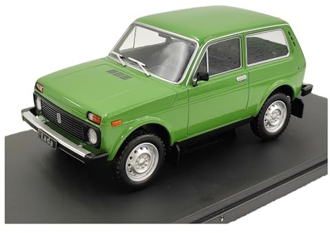 TQBODWX Metall Miniaturautos 1 24 Lada Niva Grün Mini-Metallauto-Modellauto-Replika