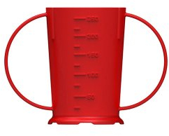 Graduated Two Handled Beaker - Red Healthcare