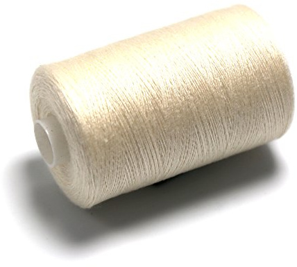 Schnoschi 1x Nähgarn Creme aus Polyester universell für die Nähmaschine 1000Y [914,4 m] 40/2 [120]
