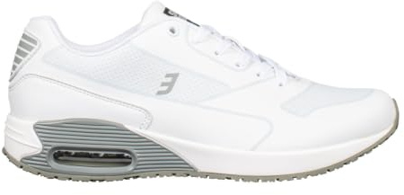 SAFETY JOGGER Sicherheits und Arbeitsschuhe Herren und Damen - Justin - Pflegeschuhe, Berufsschuhe Pflege EU 42, Grau