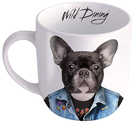 Mustard Wild Dining Kaffeebecher- Hund