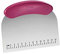 Metaltex DOLCEFORNO - Raspador de masa con marcado láser, acero inoxidable, color plateado
