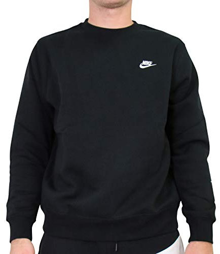 Nike Herren Sportswear Club Rundhalsshirt, Black/White, 2XL-T EU