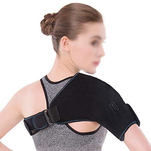 HELIALTH Schulterbandage für Männer und Frauen, Schulterheizkissen, beheizte Stützbandage, für Arthritis, linker oder rechter Arm