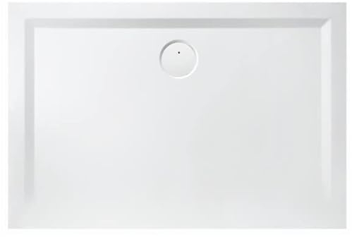 HOESCH Hoesch Mineralguss-Duschwanne MUNA mit Antirutsch 1900 x 800 x 30 mm weiß