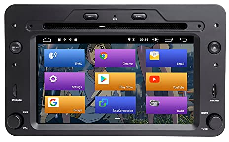 BOOYES Für Alfa Romeo Spider Brera 159 Sportwagon Android 13 Auto DVD-Player Multimedia-GPS-System 6,2 Auto Radio Stereo 1 Din Support Auto Auto Play TPMS OBD 4G WiFi DAB
