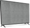 kwmobile Funda para Monitor 32 TV - Cubierta Protectora Textil para Pantalla de TV de Interior - Gris Claro
