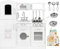 Mamabrum Cocina Juguete para Niños Madera XXL - Cocina Infantil Blanca con Horno, Microondas y Accesorios - Juguetes Cocina con Delantal, 84 x 81 x 29cm, +3 Años