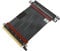 LINKUP - Ultra PCIe 4.0 X16 Câble Riser [Testé sur RTX4090 RX6950XT x570 B550 Z690] Blindé à Très Haut Débit Support Vertical Jeux PCI Express Gen 4 | Prise 180 Degrés {10cm} Compatible 3.0 Gén3 & TT-