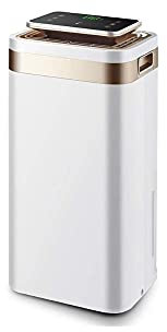 GDYJP Inicio Uso Electric Mini Semiconductor Deshumidificador con Tanque de Agua Secadora de Aire de absorción de Humedad desecante Ultra silenciosa para el Armario (Color : White, Size : One Size)