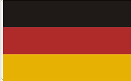 BANDERA DE ALEMANIA. CALIDAD RASO ESTANDAR. TAMAÑO GRANDE 150X90