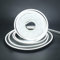 XUNATA USB LED Strip Mit Schalter, 5V 2835 120leds/m Neon Schlauch Diffusion Wasserdicht Flex LED Lichtband Streifen (Weiß, 1M)