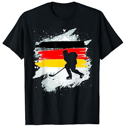 Eishockey Sportler aus Deutschland T-Shirt
