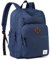 VASCHY Rucksack Herren, Groß Schulrucksack für Dame Teenager Kinder Mädchen Junge 21L Handgepäck Rucksack 15,6 Zoll Laptop Backpack, Dunkelblau