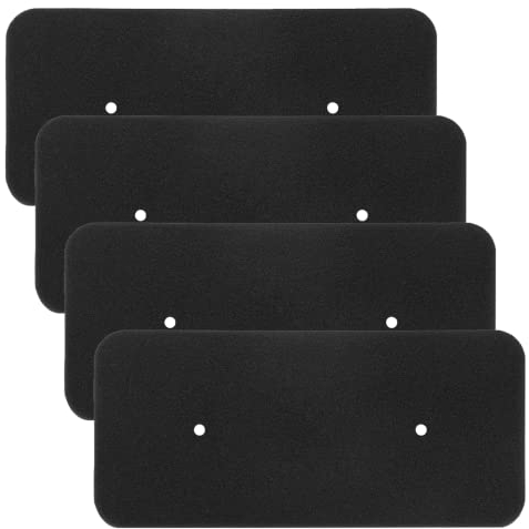 Heltrappe 4er-Set Filter für Hoover Candy 40006731 Trockner Schwammfilter Filtermatte | Wärmepumpentrockner Schaumfilter | Kondensattrockner Schwammfilter | 275 x 125 mm