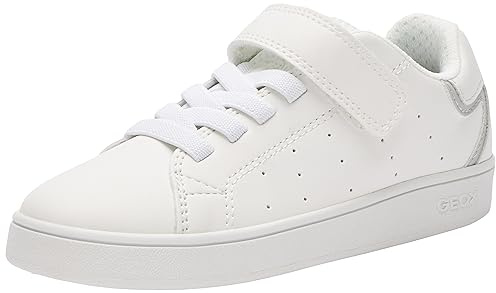 Geox Boys J Eclyper Boy ASneaker, White (White A), 2.5 UK