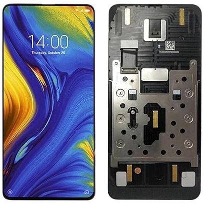 SHOWGOOD AMOLED para Xiaomi Mi Mix 3 Mix3 pantalla LCD táctil digitalizador Asamblea con marco para Xiaomi Mi MIX3 LCD Mix 3 5g pantalla (AMOLED sin marco)