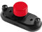 Amagogo Rucksackgurt Regenschirm Clip Sonnenschirm Outdoor Regenschirmhalter Regenschirmständer Clip Freisprecheinrichtung Zubehör Gürteltasche Regenschirm Di, Rot