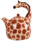 Design-Kanne Giraffe Teekanne Porzellan Jameson and Tailor