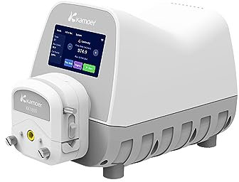 Kamoer UIP WIFI E bomba peristáltica inteligente de alta velocidad asequible motor paso a paso 100V-240VAC bomba dosificadora ajustable 0.03-1500 ml/min pantalla táctil APP control remoto