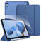 Fintie Hülle für iPad 11. Generation 2025 11 Zoll, iPad 10. Generation 2022 10.9 Zoll mit Schutzfolie - ultradünne leichte transparenter Rückseite Schutzhülle Case Cover mit Stifthalter, Navy