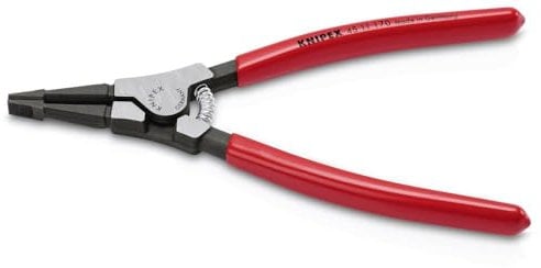 KNIPEX 45 11 170 Pinza di Montaggio per Anelli Elastici (su Alberi) Rivestiti in Resina Sintetica Brunita 170 mm