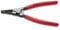KNIPEX 45 11 170 Montagezange für Sprengringe auf Wellen mit Kunststoff überzogen brüniert 170 mm