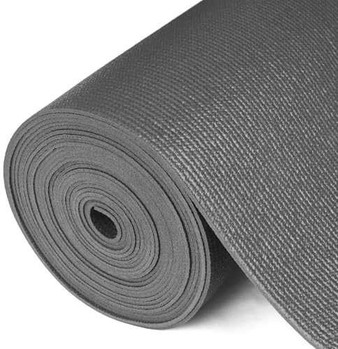 HooTown Professional Shelf Liner Werkzeugkasten Mat, 3 mm dick Schubladeneinlagen, Einfacher Schnitt Anti-Rutsch-Matte für Schubladen, Werkzeugkasten, Auto, Küche, Garage (40.6cmx487cm, Dunkelgrau)