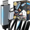 Retoo USB C HDMI Kabel USB Typ C auf HDMI 2.0 1.4 Kabel Kompatibel mit Laptops Smartphones TVs 2m Unterstützt 4K 30Hz USB-C 3.1 zu HDMI HDTV Kabel HDMI auf USBC Adapter