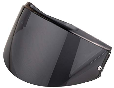 Visière pour FF399 Valiant,Visiere Casque Moto Plein Visage,Remplacement de Visière de Lentille de Casque de Bouclier de Vent de Moto (Noir)
