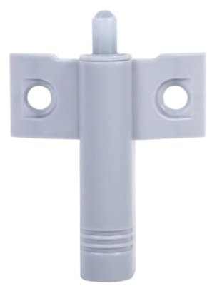 ESUVKENJK Paquete de 10 topes de Puerta de Armario de Cocina Color Blanco, Amortiguador de Cierre Suave y silencioso for cajones, herrajes for Muebles(Gray)