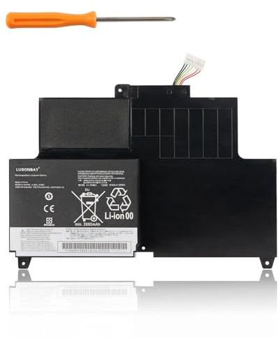 LUSONBAY 45N1092 45N1093 45N1094 45N1095 Batterie pour ordinateur portable Thinkpad Edge S230u Twist 3347AB8 33471C8 33474VC 33473XC 3347AA9 14,8V 2,9Ah/43WH