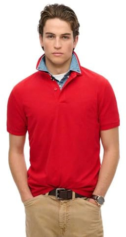 Superdry Herren City Pique Poloshirt lockere Passform