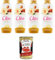 Cleo Bagnodoccia Camelia Dorata e Olio di Argan Duschgel mit goldener Kamelie und Arganöl – 4x750 ml+ Italian Gourmet polpa 400g
