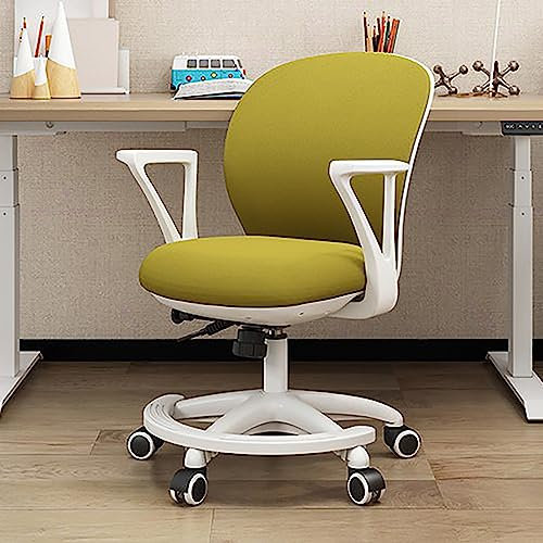 GLJTUO Chaise De Bureau Ergonomique, Chaise De Bureau Pivotante Confortable, Chaise De Bureau Respirante, Chaise D'Ordinateur À Soutien Lombaire avec Accoudoirs Et Ha,D