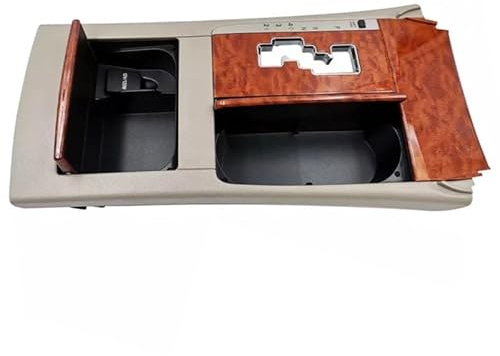 RVIFY Car Digital Speedometer Fit For Toyota Camry 2007-2011 Storage Box Cup Holder Interior Shifter 55620-06060 Car Gear Shifters Panel(Brown Color)