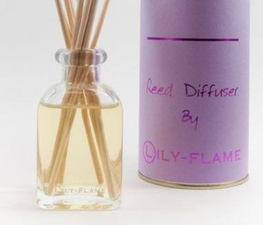 Lily Flame Scented Reed Diffuser REFILL Oils - Lavender & Lime