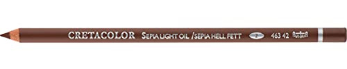 CRETACOLOR Artist Oil Pencil, Sepia Light