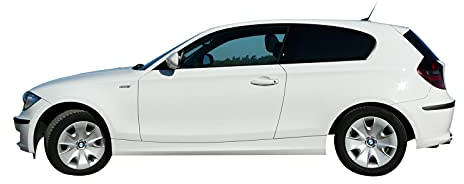 Solarplexius Auto-Sonnenschutz Scheiben-Tönung passgenau für BMW 1 E81 3-Türer Bj. 04-11 Keine Folie Komplettsatz