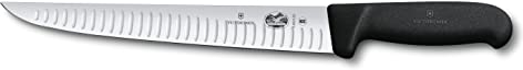 Victorinox Fibrox Knife Kitchen Knife, Black, 25 cm