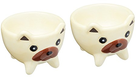 KC BLUE KCEGGDOGPK2 Eierbecher, beige
