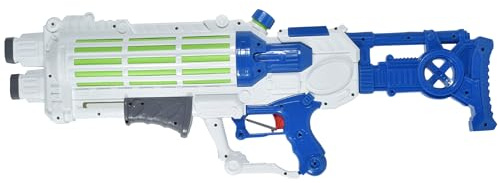 Blue Sky - Wasserpistole - Outdoor-Spiel - 048192 - Weiß - Kunststoff - 74 cm - Kinderspielzeug - Strandspiel - Pool - Bewässerung - Ab 6 Jahren