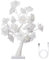 Bestevery Table Lamp, Desktop Rose Tree Lamp 24 LED Night Light Pink Lamp Battery Powered Rose Flower Tree Light Room Decor for Teen Girls